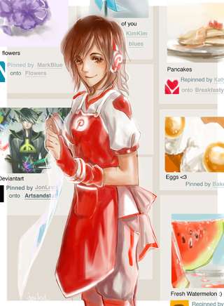 Illustration for article titled Popular Websites, Drawn As Anime Characters. Because, Um, Internet.
